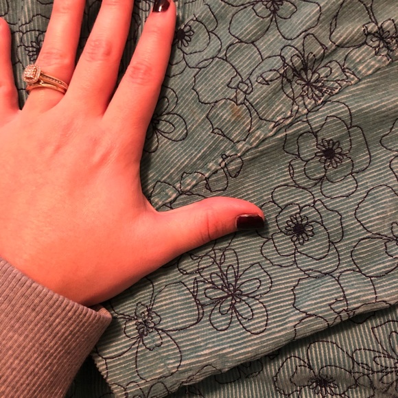 Blue/turquoise coat - Picture 3 of 3